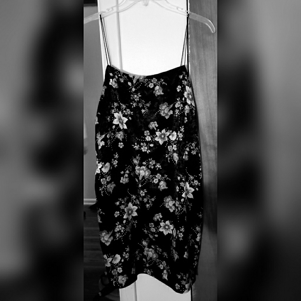 Top Shop floral slip dress